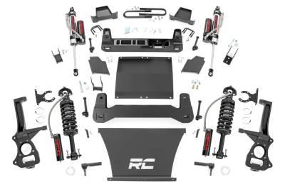 Rough Country Suspension Systems - Rough Country 6" Suspension Lift Kit Vertex 25-26 Sierra 1500 RWD/4WD 110250