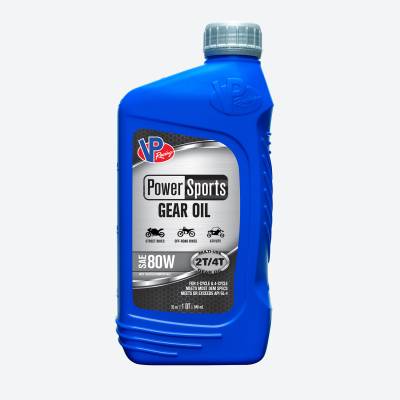 VP Racing Fuels - VP Racing Fuels 2946 VP Powersports SAE 80W Gear Oil Quart