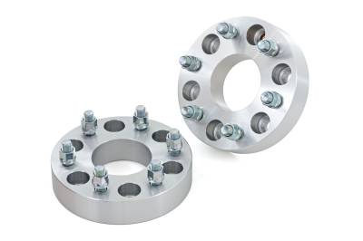 Rough Country Suspension Systems - Rough Country 1160 1.5" 6x5.5 Aluminum Wheel Spacers Pair for 88-21 GM 1500