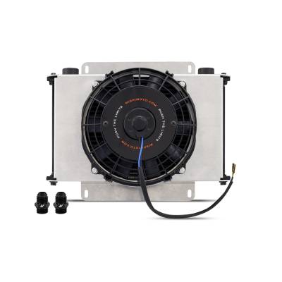 Mishimoto - Mishimoto MMOC-25-K Universal Oil Cooler Kit 25-Row Cooler w/8" Fan