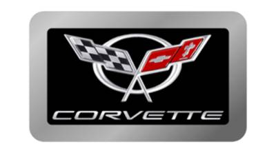 Eurosport Daytona - Eurosport Daytona 4117 Stainless Exhaust Enhancer Plate C5 Corvette Flag Logo