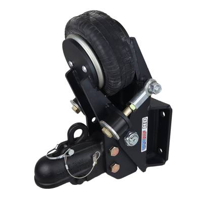 Shocker Hitch - Shocker Hitch SH-HD4500-W25620-B Shocker HD Air Trailer Tongue Mount w/Coupler