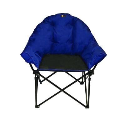 Faulkner - Faulkner 49575 Big Dog Bucket Chair Blue/Black 37.8"D x 36.2"W x 28.7"H