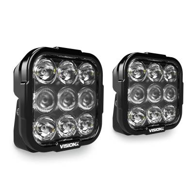 Vision X Lighting - Vision-X DURA2-DL9CBKIT Dura2 9-LED Driving Light Kit
