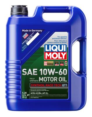 LIQUI MOLY - LIQUI MOLY 2024 Synthoil Race Tech GT1 SAE 10W-60