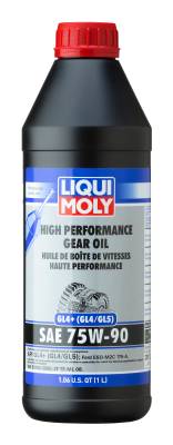 LIQUI MOLY - LIQUI MOLY 20012 High Performance Gear Oil GL4+ SAE 75W-90