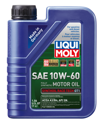 LIQUI MOLY - LIQUI MOLY 2068 Synthoil Race Tech GT1 SAE 10W-60