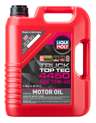 LIQUI MOLY - LIQUI MOLY 22038 Top Tec Truck 4450 SAE 15W-40