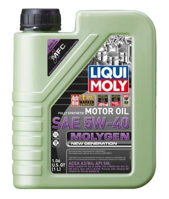 LIQUI MOLY - LIQUI MOLY 20230 Molygen New Generation SAE 5W-40