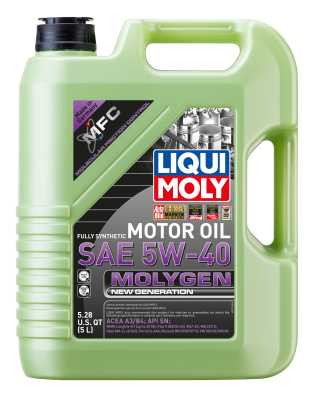 LIQUI MOLY - LIQUI MOLY 20232 Molygen New Generation SAE 5W-40