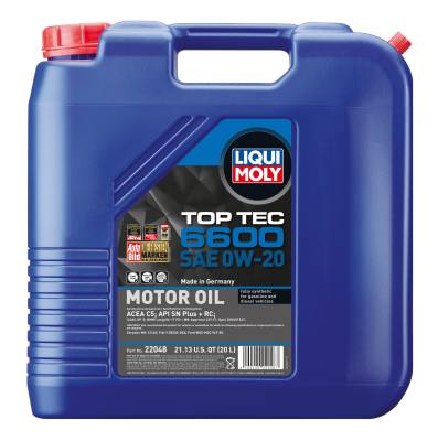 LIQUI MOLY - LIQUI MOLY 22048 Top Tec 6600 SAE 0W-20