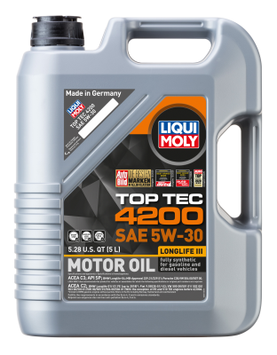 LIQUI MOLY - LIQUI MOLY 2011 Top Tec 4200 SAE 5W-30 New Generation