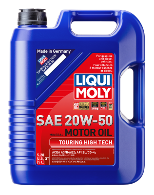 LIQUI MOLY - LIQUI MOLY 20114 Touring High Tech SAE 20W-50