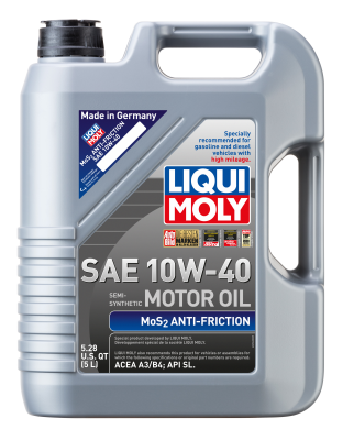 LIQUI MOLY - LIQUI MOLY 2043 MoS2 Antifriction SAE 10W-40