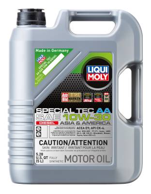 LIQUI MOLY - LIQUI MOLY 20440 Special Tec AA SAE 10W-30 Diesel 5L