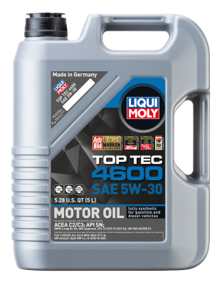 LIQUI MOLY - LIQUI MOLY 20448 Top Tec 4600 SAE 5W-30