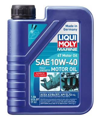 LIQUI MOLY - LIQUI MOLY 20506 Marine 4T Motor Oil SAE 10W-40