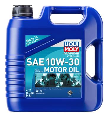 LIQUI MOLY - LIQUI MOLY 20522 Marine 4T Motor Oil SAE 10W-30