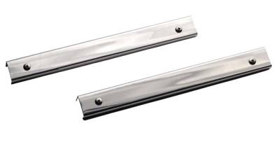 Kentrol - Kentrol 30415 Polished Entry Guards Pair for 55-83 Jeep CJ5