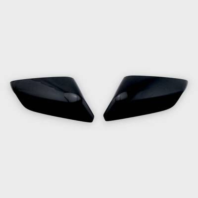 Trim Illusion - Trim Illusion MC6366BLK Front Door Mirror Covers Black for Chevy Malibu