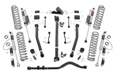 Rough Country Suspension Systems - Rough Country 91644 3.5" M1R Suspension Lift Kit for 24-26 Jeep Wrangler JL 4DR