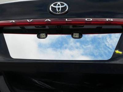 Quality Automotive Accessories - QAA LP19165 1Pc Stainless License Plate Bezel for 2019-2022 Toyota Avalon