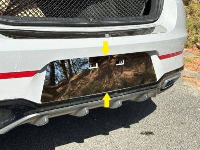 Quality Automotive Accessories - QAA LP71805 1Pc Stainless License Plate Bezel for 2021-2025 Kia K5