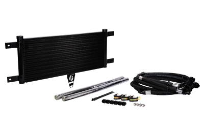 Fleece Performance - Fleece Performance FPE-TC-CUMM-1318 Transmission Cooler & Line Kit for 13-18 Ram