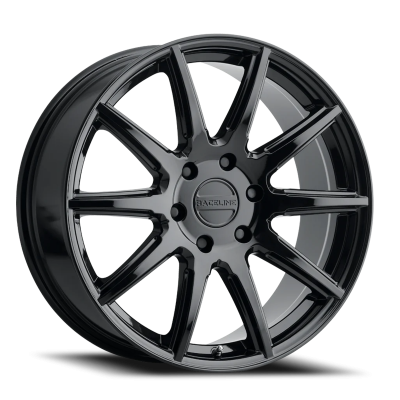 Raceline Wheels - Raceline Wheels 159B-88012+35 Spike 159 GB 18x8 5x4.5 35mm Gloss Black