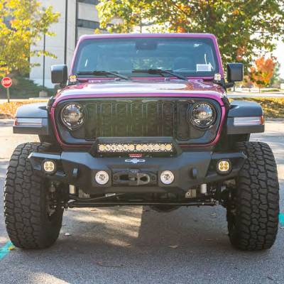 Rock Slide Engineering - Rock Slide BPS-1000 Mid Front & Full Rear Bumpers for 18-25 Jeep Wrangler JL