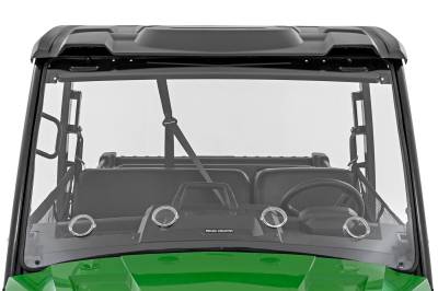 Rough Country Suspension Systems - Rough Country Front UTV Vented Windshield for JD Gator XUV 835E 98222275