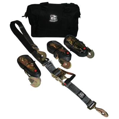 Bulldog Winch - Bulldog Winch 20230 Ratching Straps 4Pc