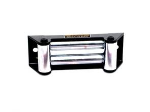 Bulldog Winch - Bulldog Winch 30003T Roller Fairlead 10" Truck Value Textured Black Finish