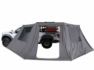 Overland Vehicle Systems - Overland Vehicle Systems 18159919 HD Nomadic 180 LTE Awning Wall Grey/Green Trim