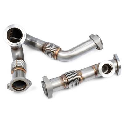 Pacific Performance Engineering - PPE 316119504 Up-Pipes for 04-07 Ford 6.0L Power Stroke Excrusion/F250/F350