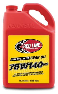 Red Line Oil - Red Line Oil 57105 75W140NS Synthetic GL-5 Differential Gear Oil 1 Gallon