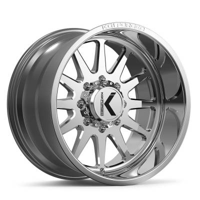 KG1 Wheels - KG1 Wheels KT005201065PS-2 KT005 Clockwork 20x10 6x135 -18mm Polished