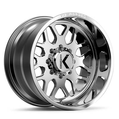 KG1 Wheels - KG1 Wheels KT001 Veteran 22x10 5x5.0 -24mm Polished KT001221057PM