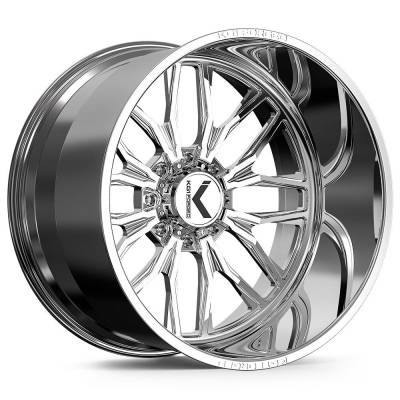 KG1 Wheels - KG1 Wheels KF001 Primacy 22x12 8x170 -44mm Polished KF001221287PM