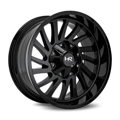 Hardrock Offroad - Hardrock Offroad H708 Overdrive 22x10 5x150/5.5 -19mm Black H708-221070125GB