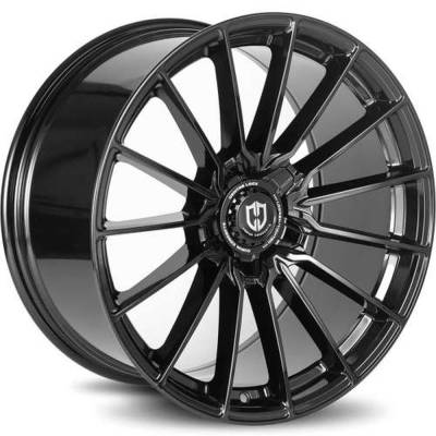 Curva Concepts - Curva Concepts CFF75 20x10 Blank 20mm Gloss Black CFF75-2010BLNK2073B