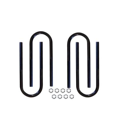 Skyjacker - Skyjacker U7B2R 4Pc U-Bolts Round 3-3/8" Width 5/8" Diameter 13" Long