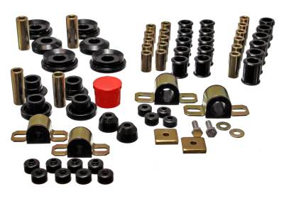 Energy Suspension - Energy Suspension 7.18107G Hyper-Flex Master Bushing Kit Black
