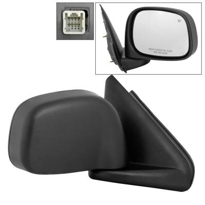 Spyder Auto - Spyder Auto 9938603 XTune Door Mirror for 02-08 Dodge Ram 1500/2500/3500