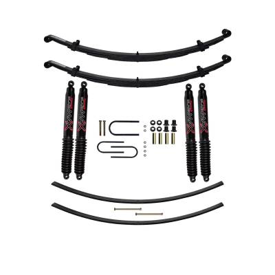 Skyjacker - Skyjacker D400CAK-B .75" Lift Kit w/Black Max Shocks for 74-93 Dodge W300/W350
