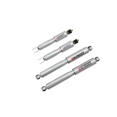 Belltech - Belltech 9512 Street Performance Shock Set Lowered Front & Rear for Chevy/GMC