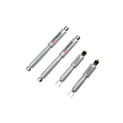 Belltech - Belltech 9513 Street Performance Shock Set Lowered Front & Rear for Chevy/GMC
