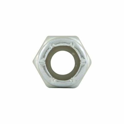Allstar Performance - Allstar ALL16020-10 Coarse Thread Hex Nut Thin w/Nylon Insert 1/4"-20