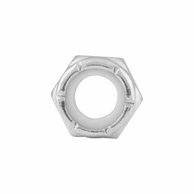 Allstar Performance - Allstar Perf. ALL16021-10 Coarse Thread Hex Nut Thin w/Nylon Insert 5/16"-18