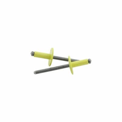 Allstar Performance - Allstar ALL18180 3/16" Large Head Rivet Steel Mandrel Yellow
